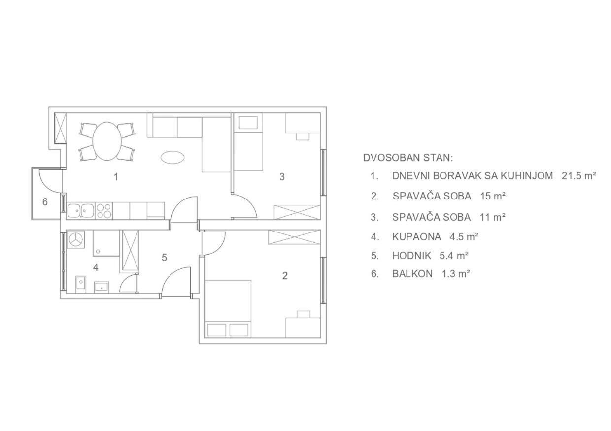 Yulia Apartman Pula Exterior photo